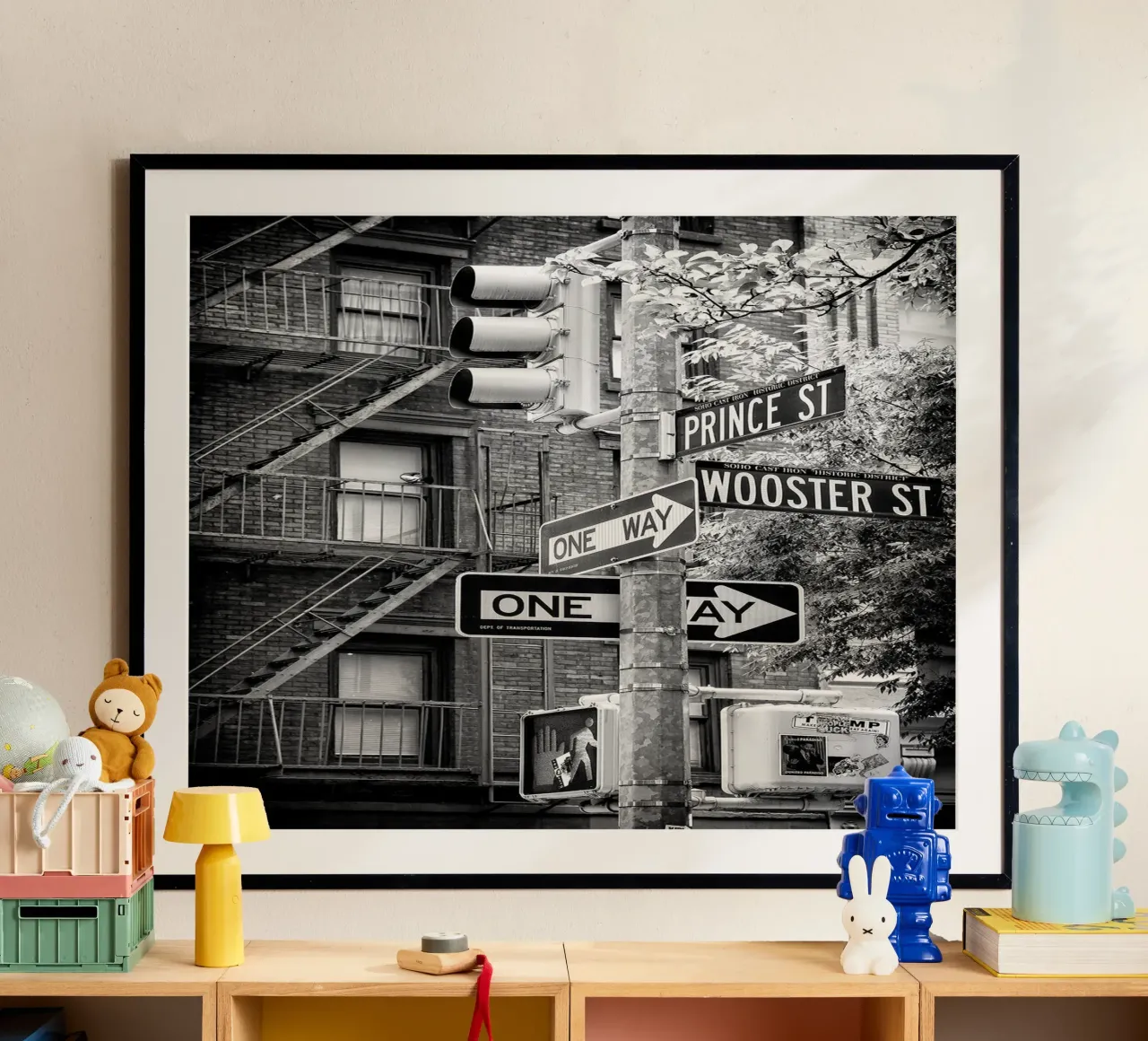 Manhattan nera - Prince Street carta hahnemühle da Brant Varner