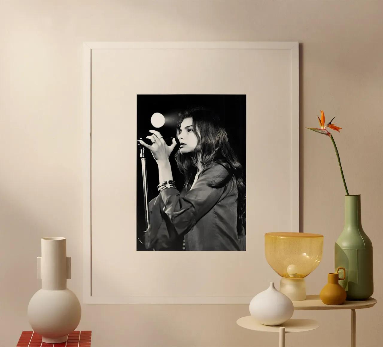 Hope Sandoval poster da Digital Street art