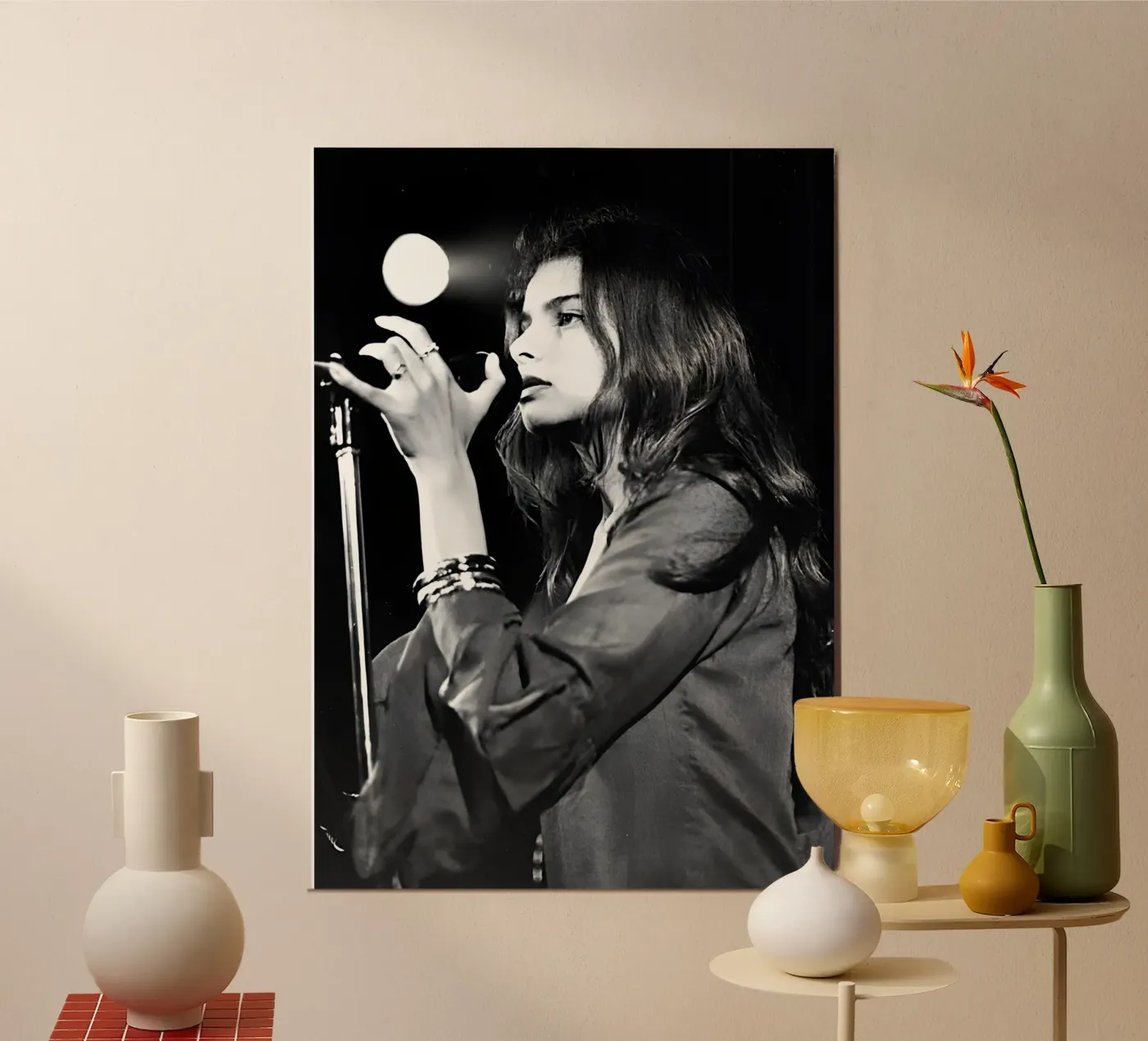 Hope Sandoval poster da Digital Street art