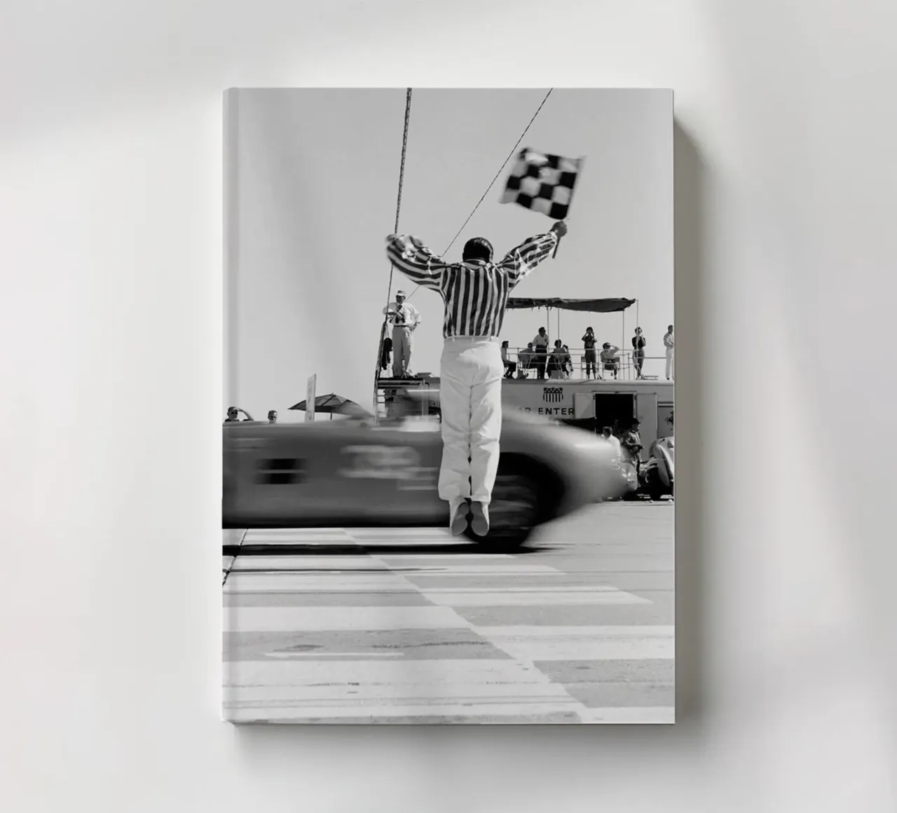 At the finish line notebook by Brant Varner