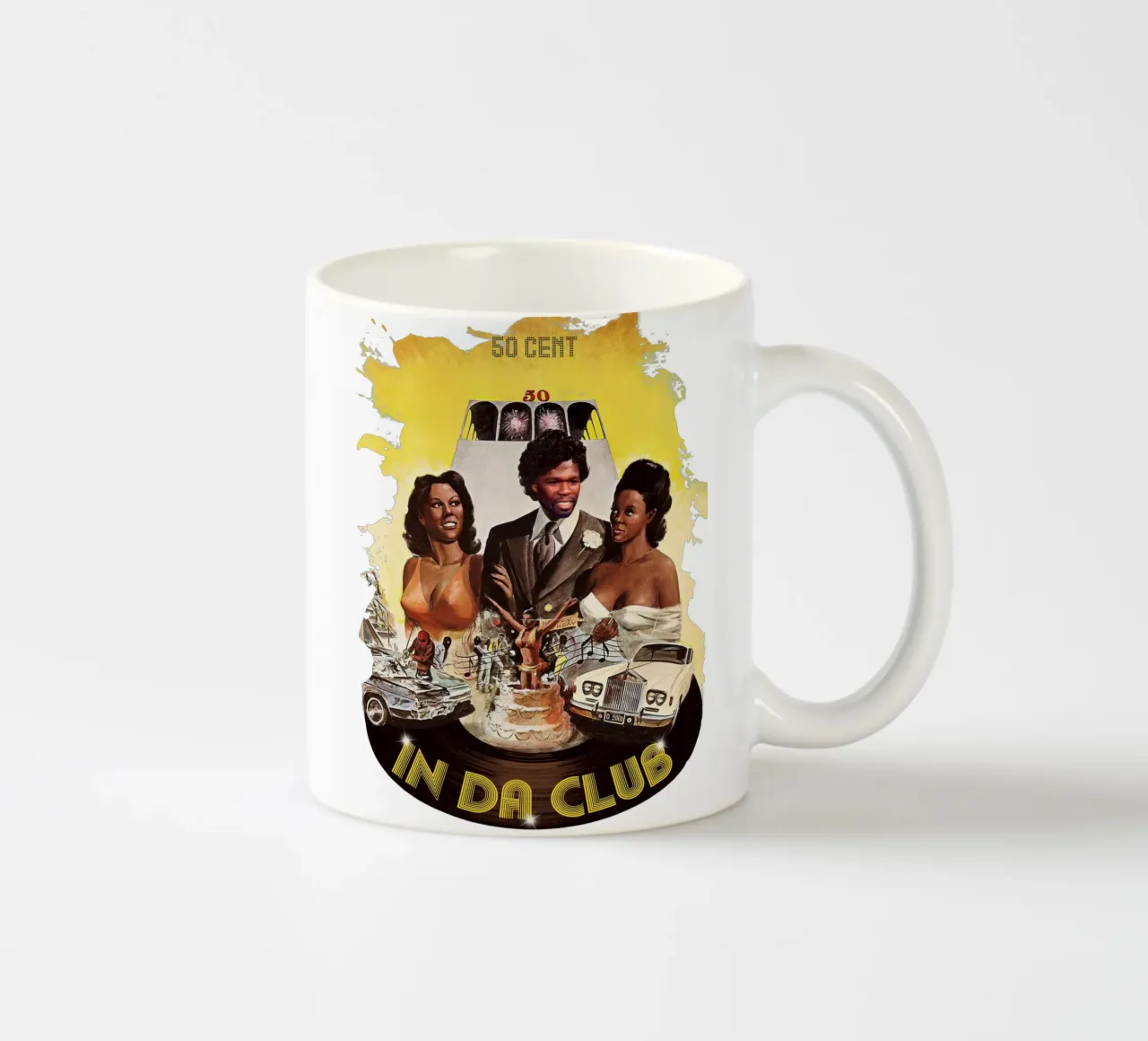 In da club tazza in ceramica da Ads Libitum