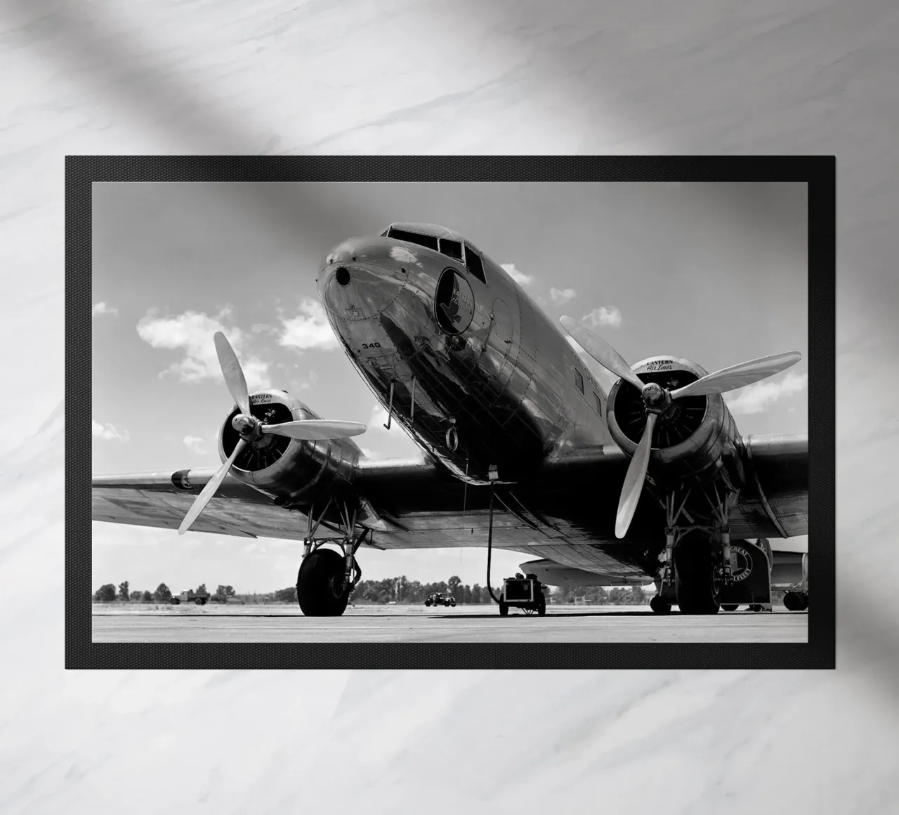Aereo passeggeri retrò zerbino da Brant Varner