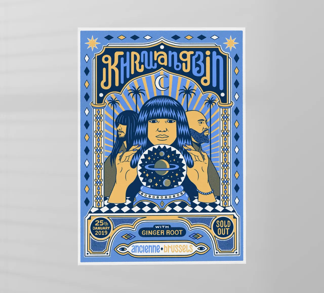 Poster di Grooves from Another World pellicola backlit da mamass