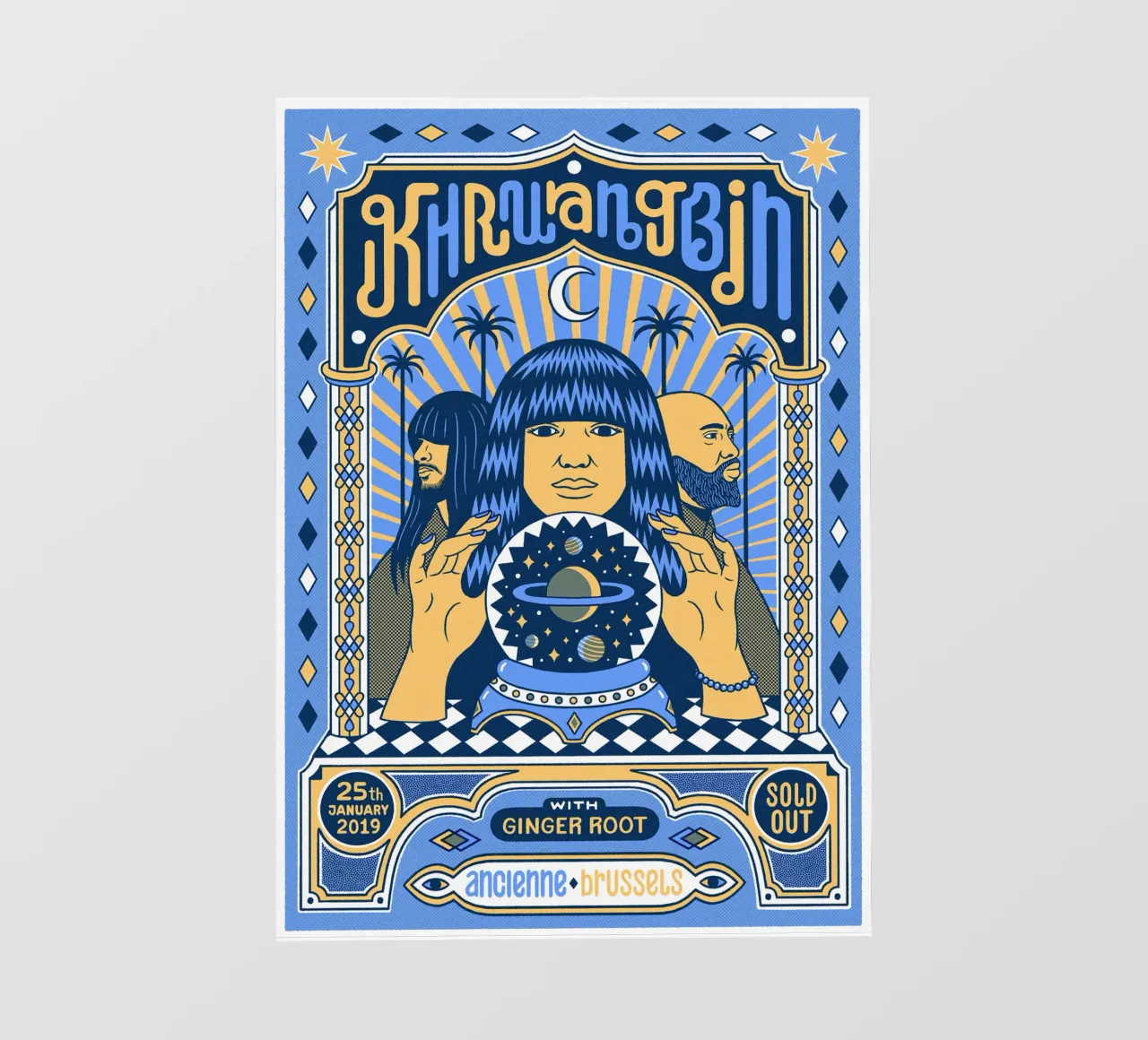 Poster di Grooves from Another World pellicola backlit da mamass
