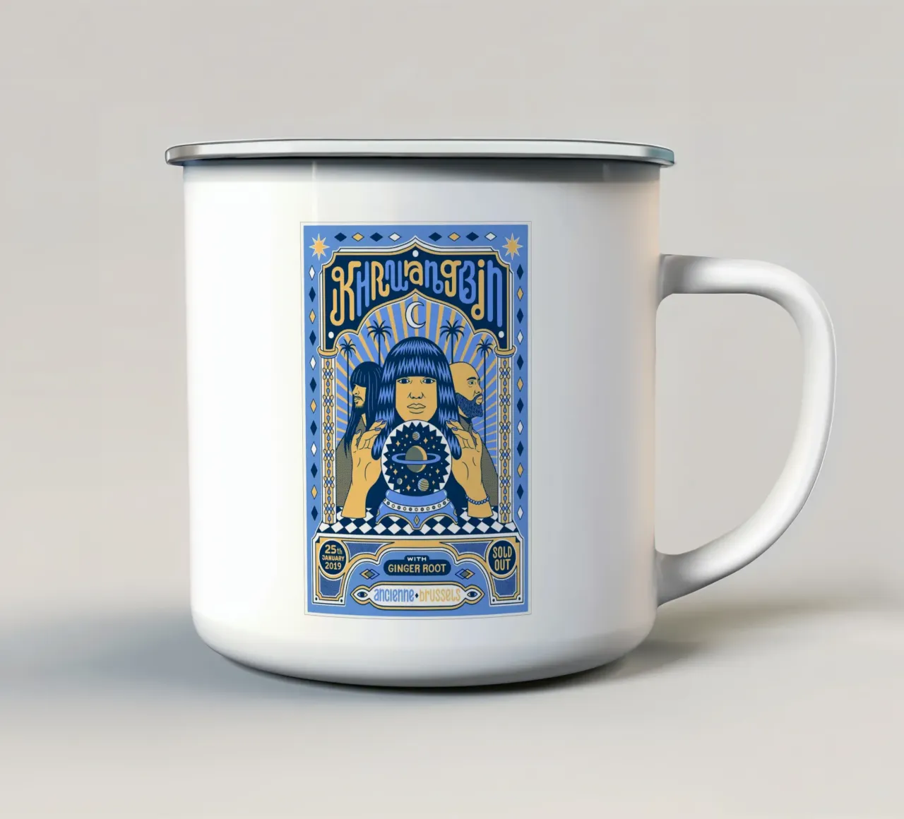 Poster di Grooves from Another World tazza in smalto da mamass