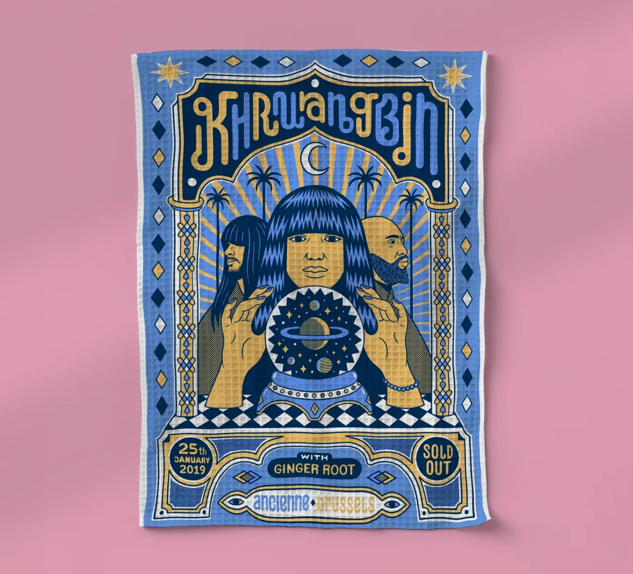 Poster di Grooves from Another World canovaccio da cucina da mamass