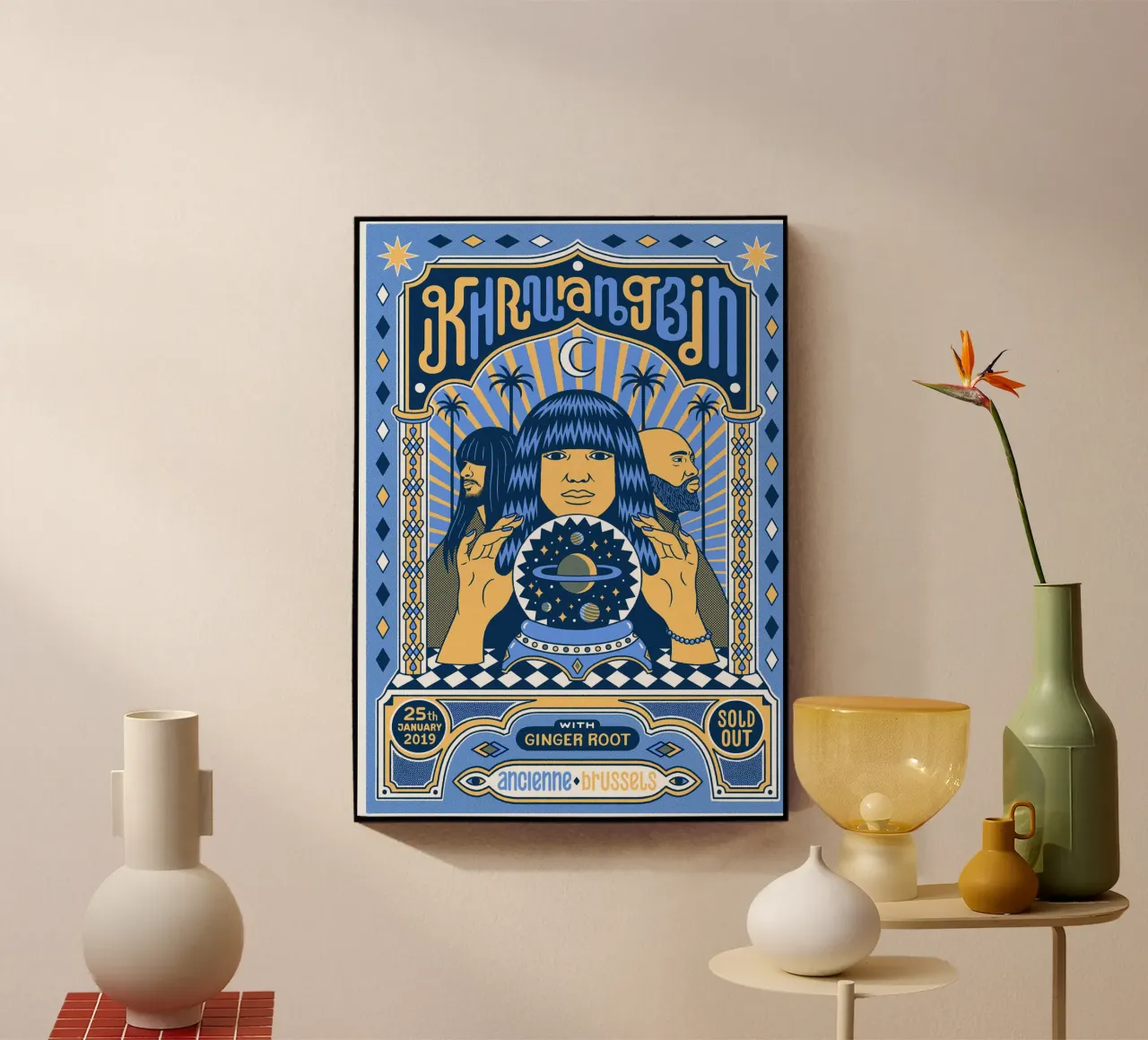 Poster di Grooves from Another World plexiglass da mamass