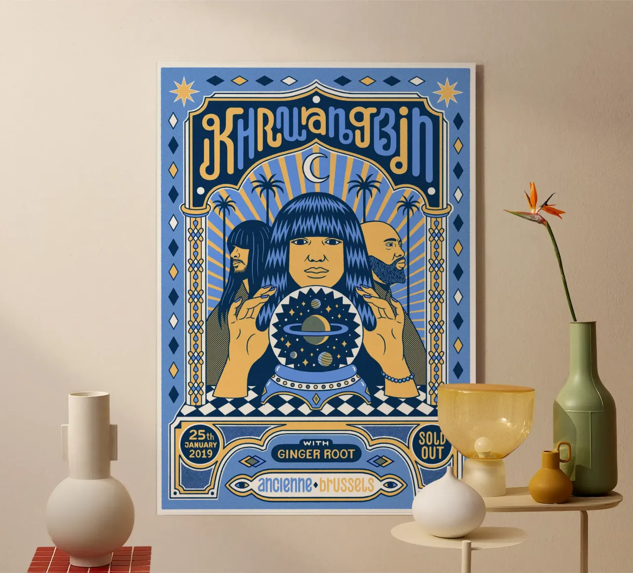 Poster di Grooves from Another World plexiglass da mamass