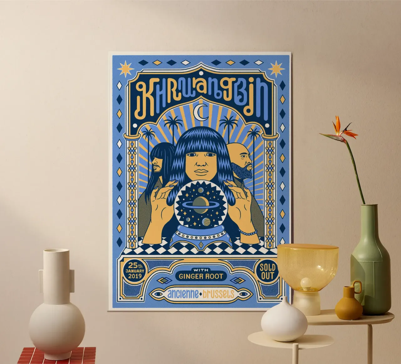 Poster di Grooves from Another World pannello forex da mamass