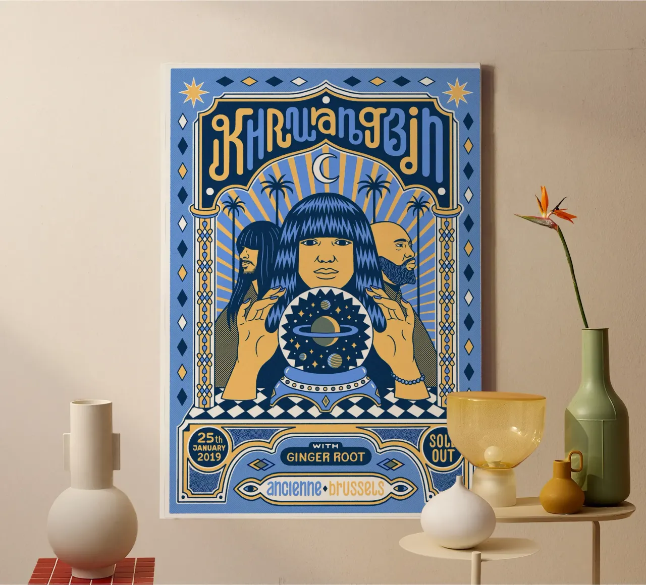 Poster di Grooves from Another World tela da mamass