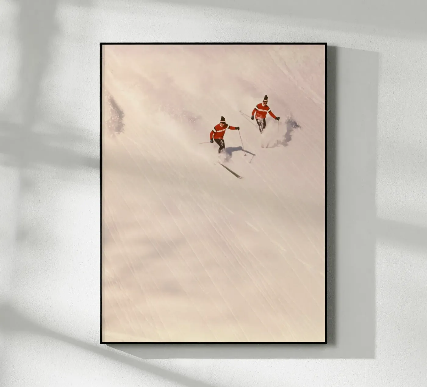 Sciatori negli anni '70 plexiglass da Brant Varner