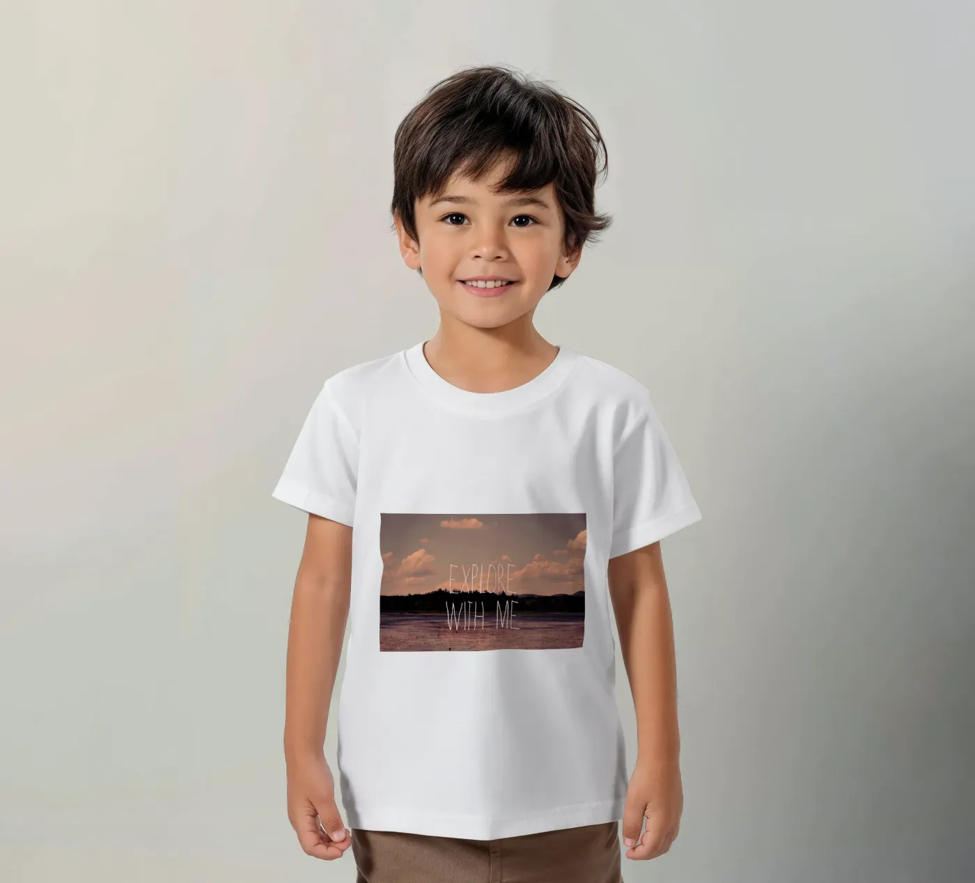 Explore with me t-shirt bambini da Vintage Skies