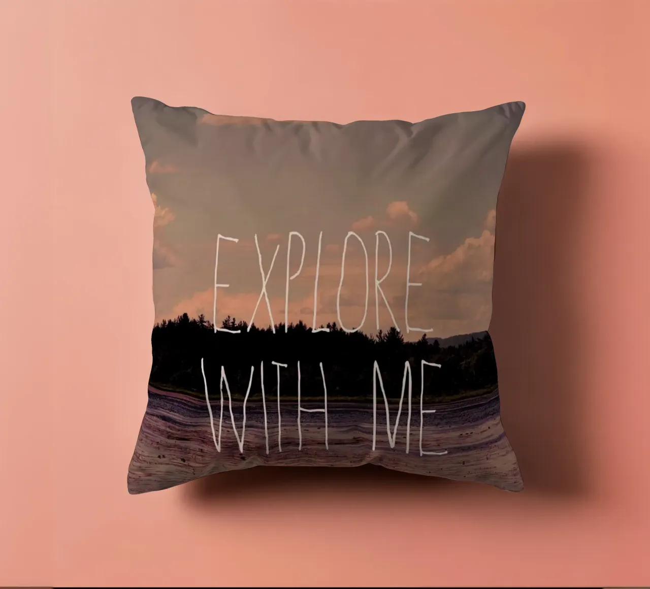 Explore with me cuscino da Vintage Skies