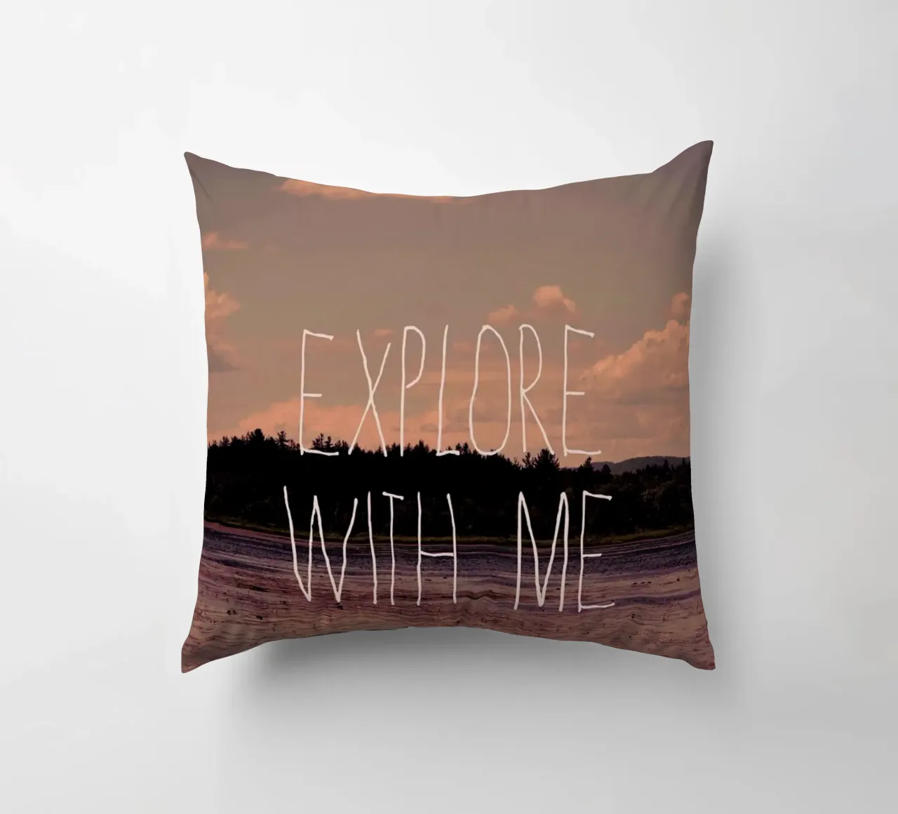 Explore with me cuscino da Vintage Skies