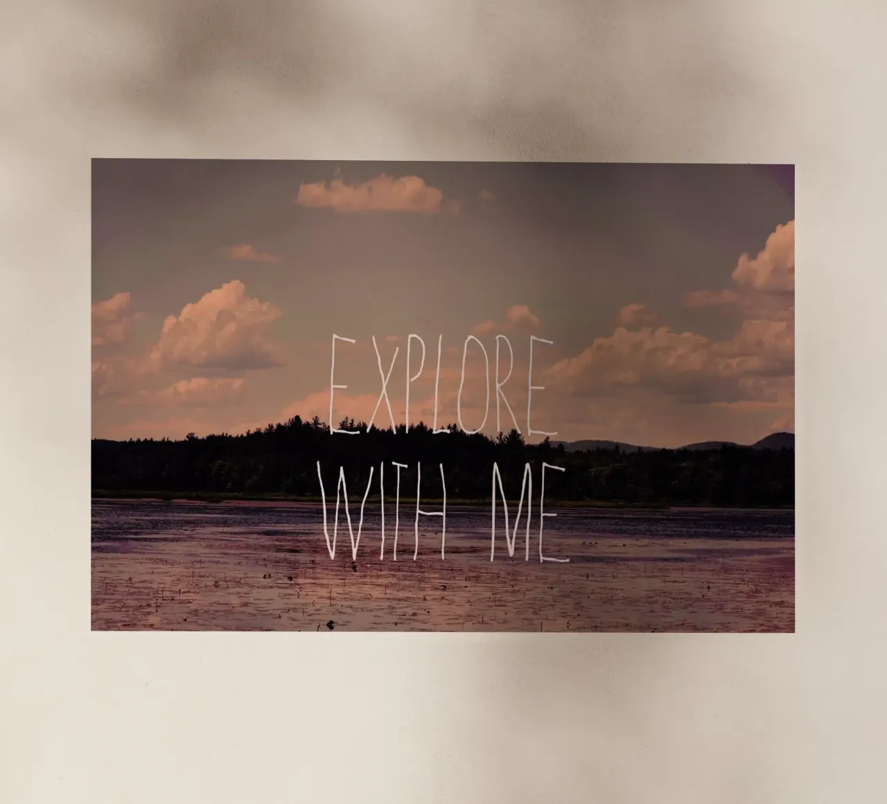 Explore with me pellicola backlit da Vintage Skies