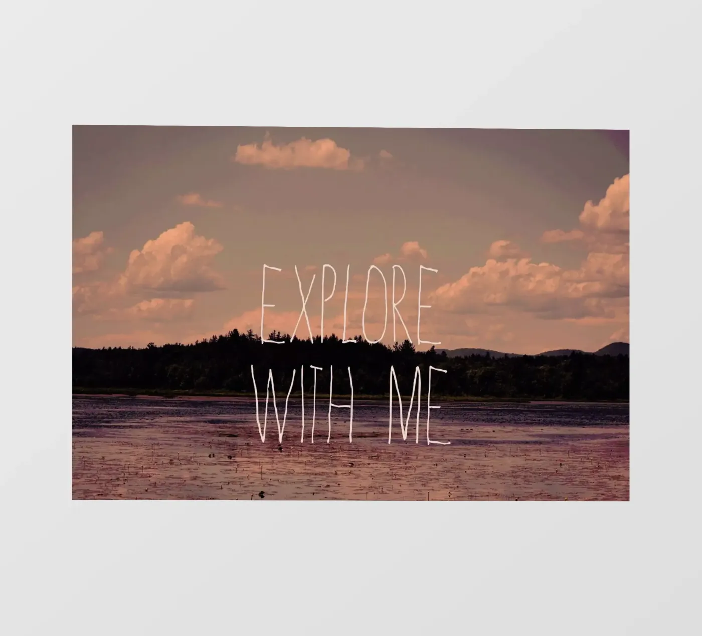 Explore with me pellicola backlit da Vintage Skies