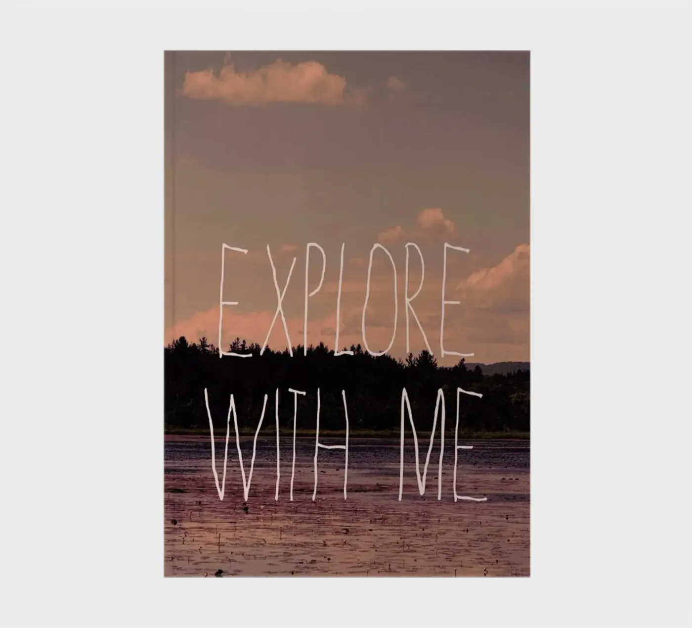Explore with me notebook by Vintage Skies