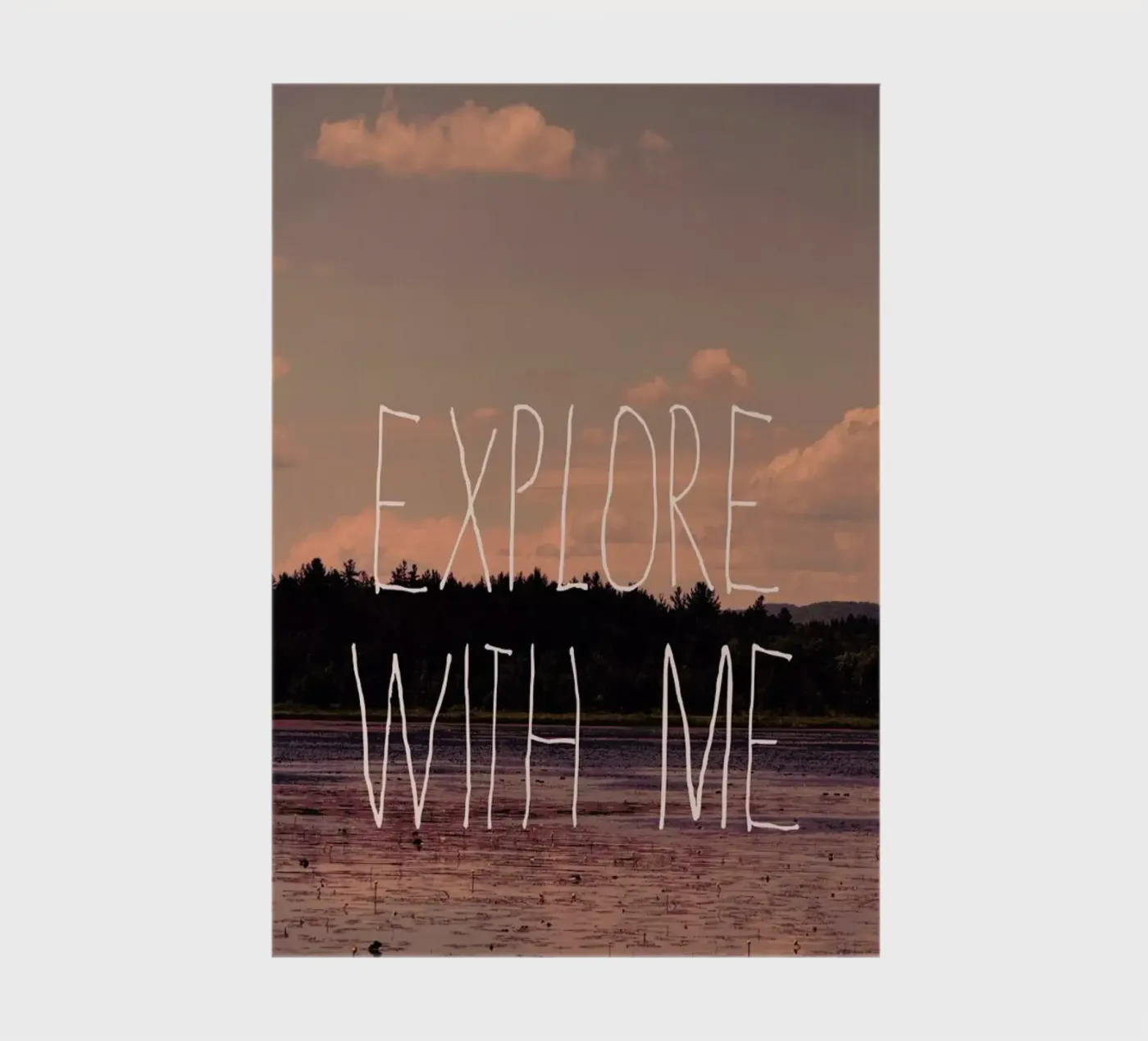 Explore with me notebook by Vintage Skies