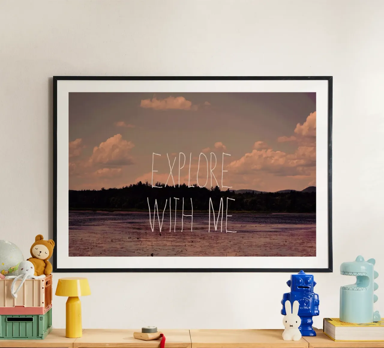 Explore with me poster da Vintage Skies