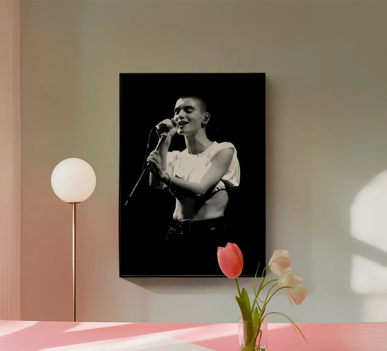 Sinead O'Connor plexiglass da The Poster Hub