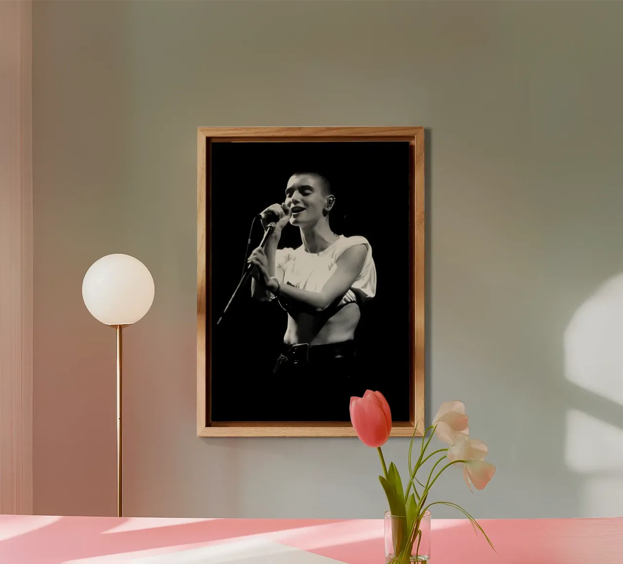 Sinead O'Connor alluminio dibond da The Poster Hub