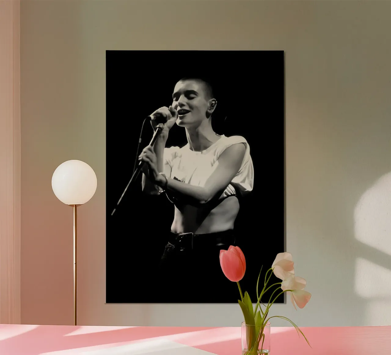 Sinead O'Connor alluminio dibond da The Poster Hub