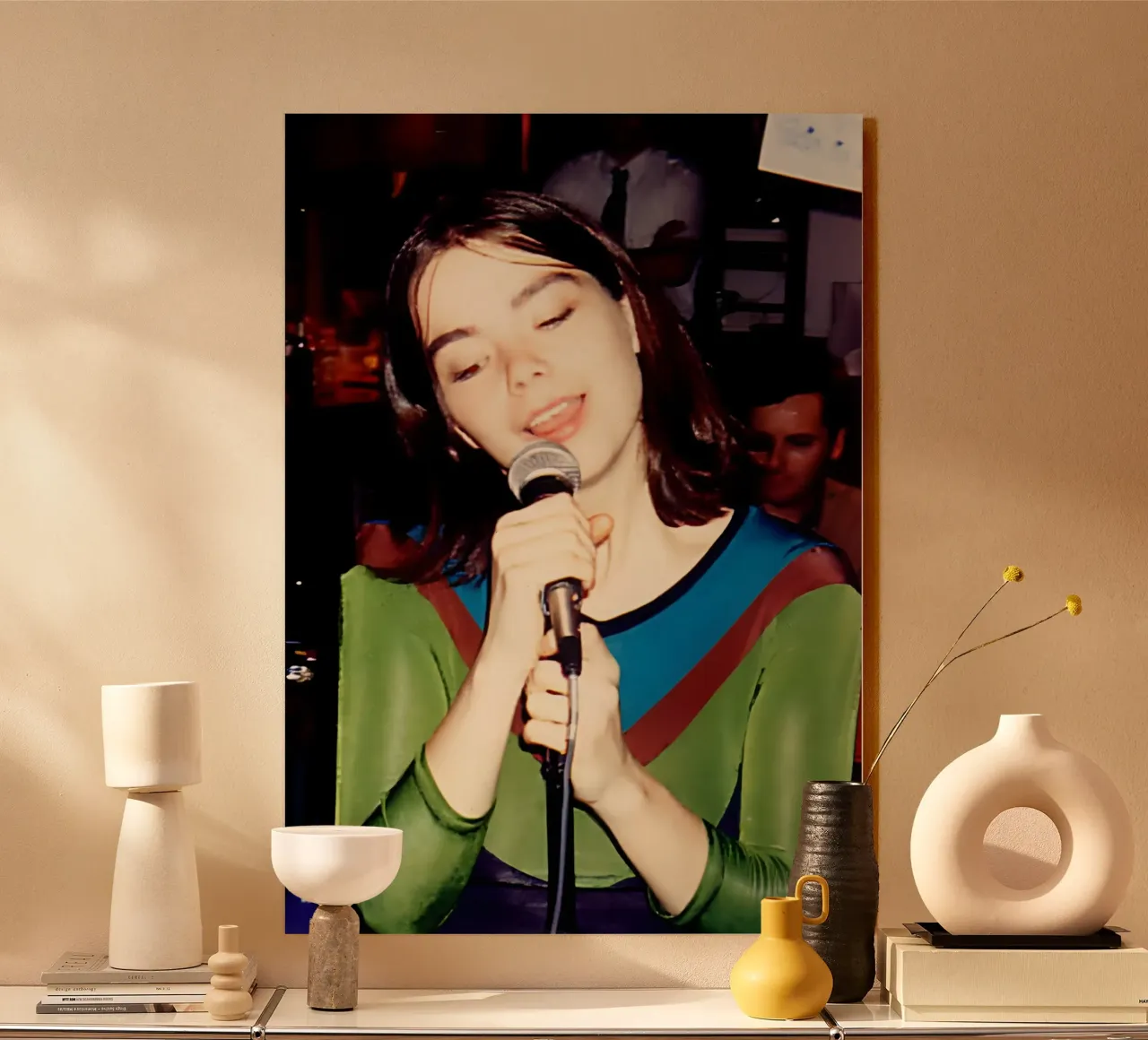 Bjork plexiglass da Digital Street art