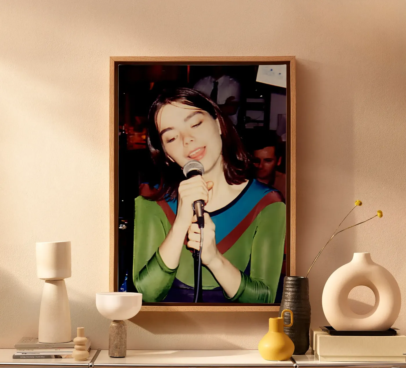 Bjork tela da Digital Street art