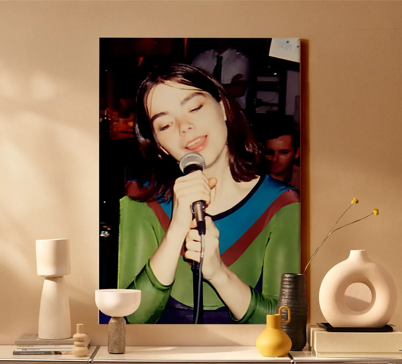 Bjork tela da Digital Street art