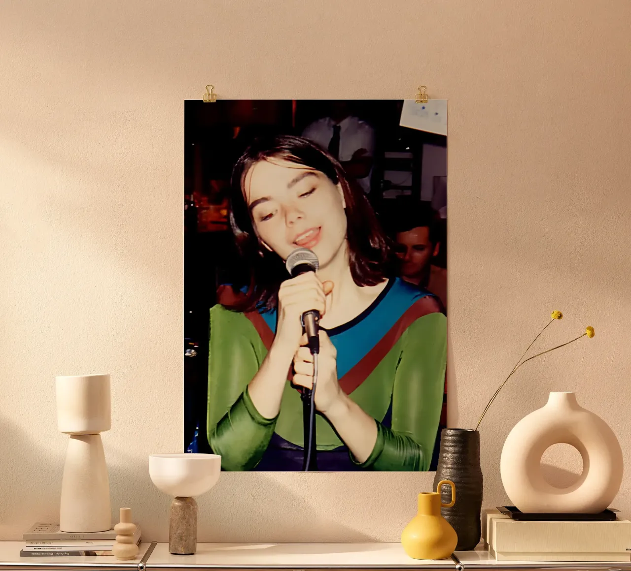 Bjork poster da Digital Street art