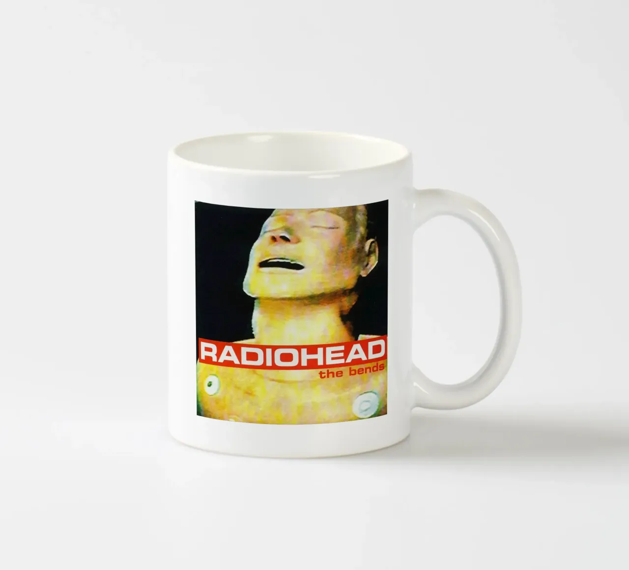 L'evoluzione dei Radiohead The Bends tazza in ceramica da dumbbilget