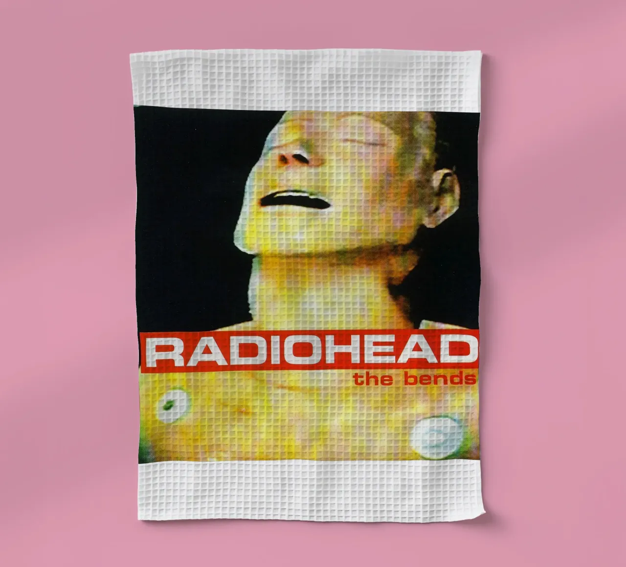L'evoluzione dei Radiohead The Bends canovaccio da cucina da dumbbilget