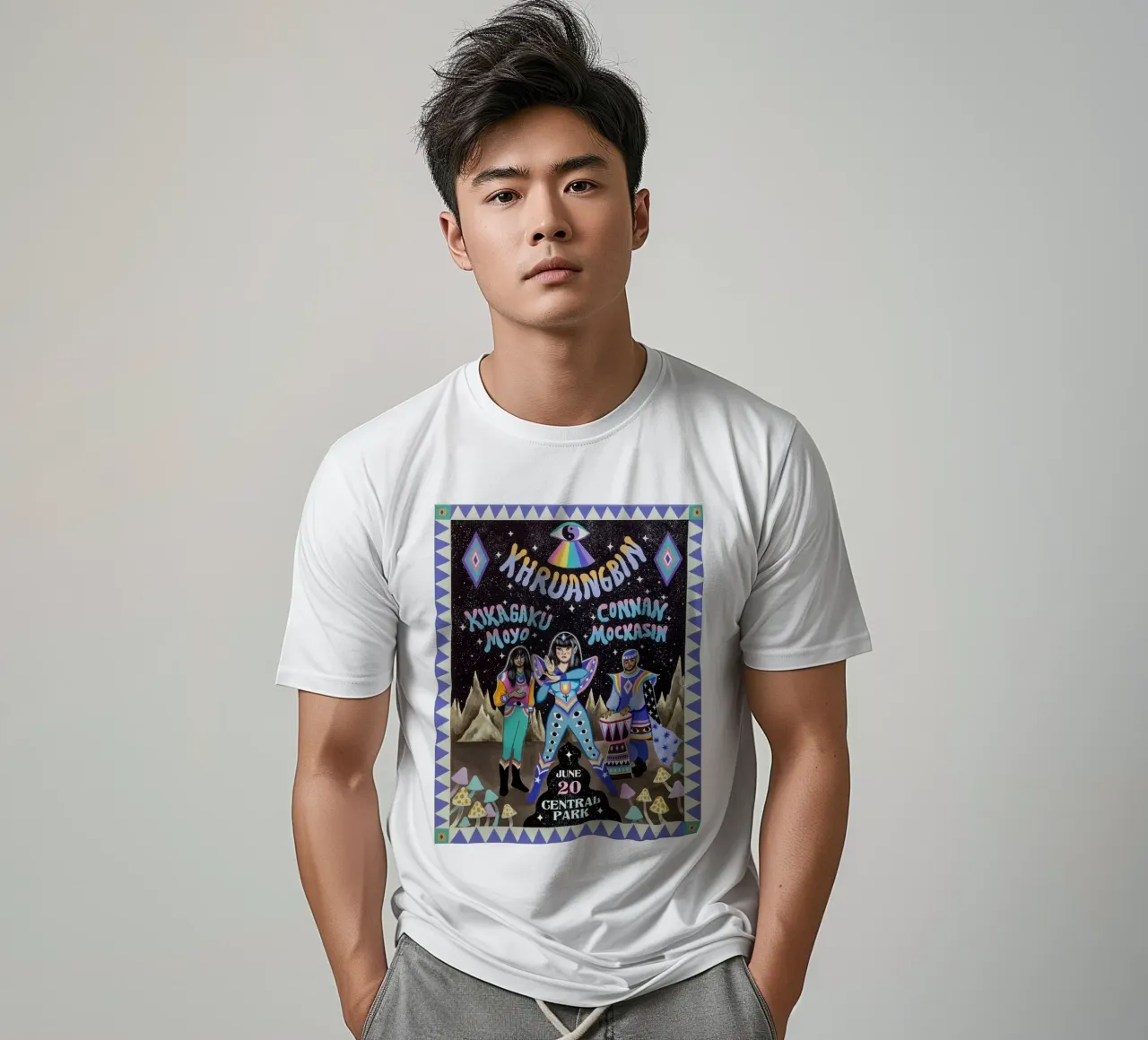 Poster degli Esploratori del Funk Globale t-shirt da mamass