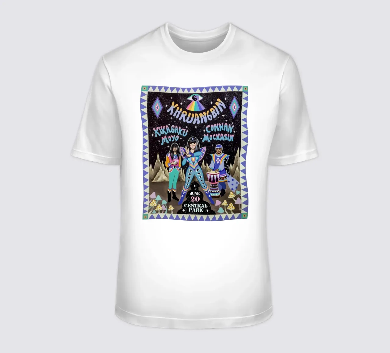 Poster degli Esploratori del Funk Globale t-shirt da mamass