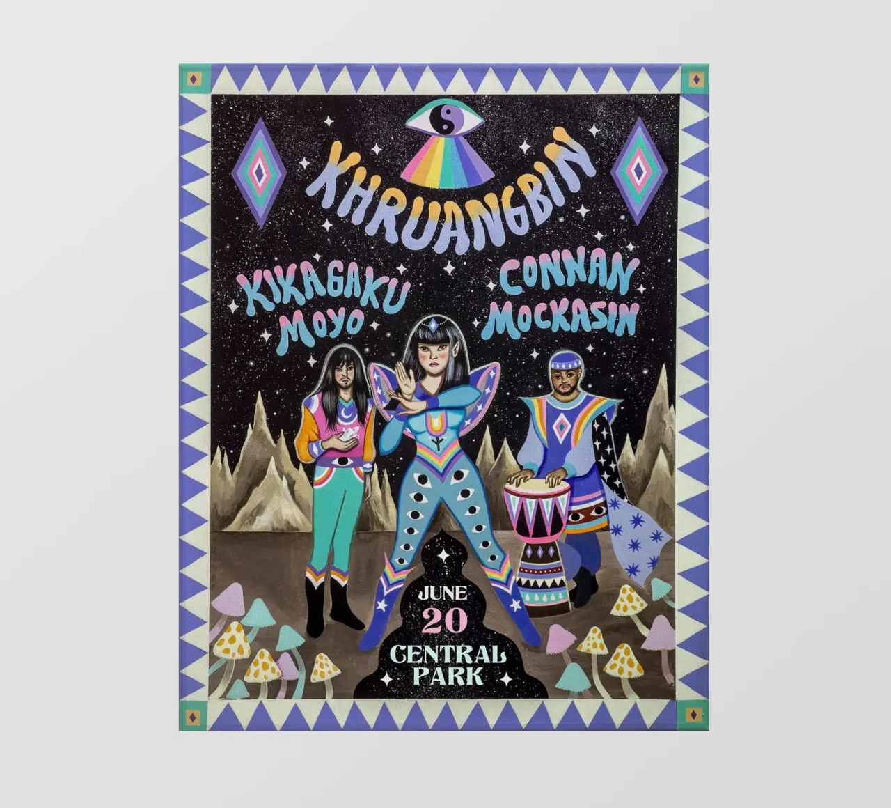 Poster degli Esploratori del Funk Globale telo in pvc da mamass