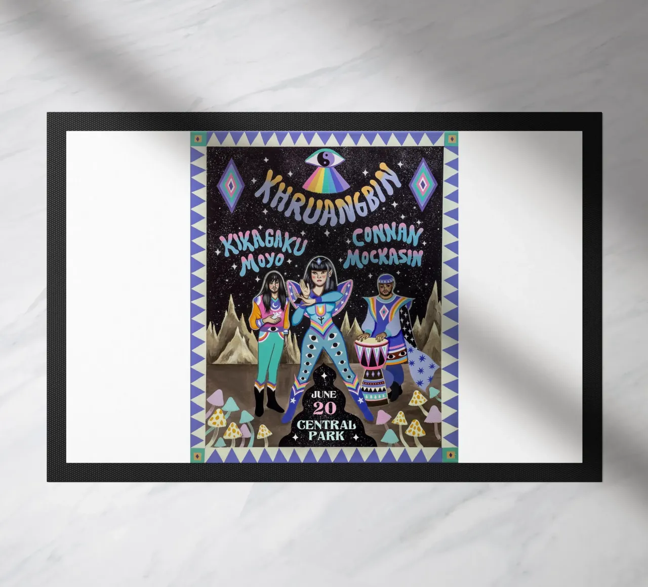 Poster degli Esploratori del Funk Globale zerbino da mamass