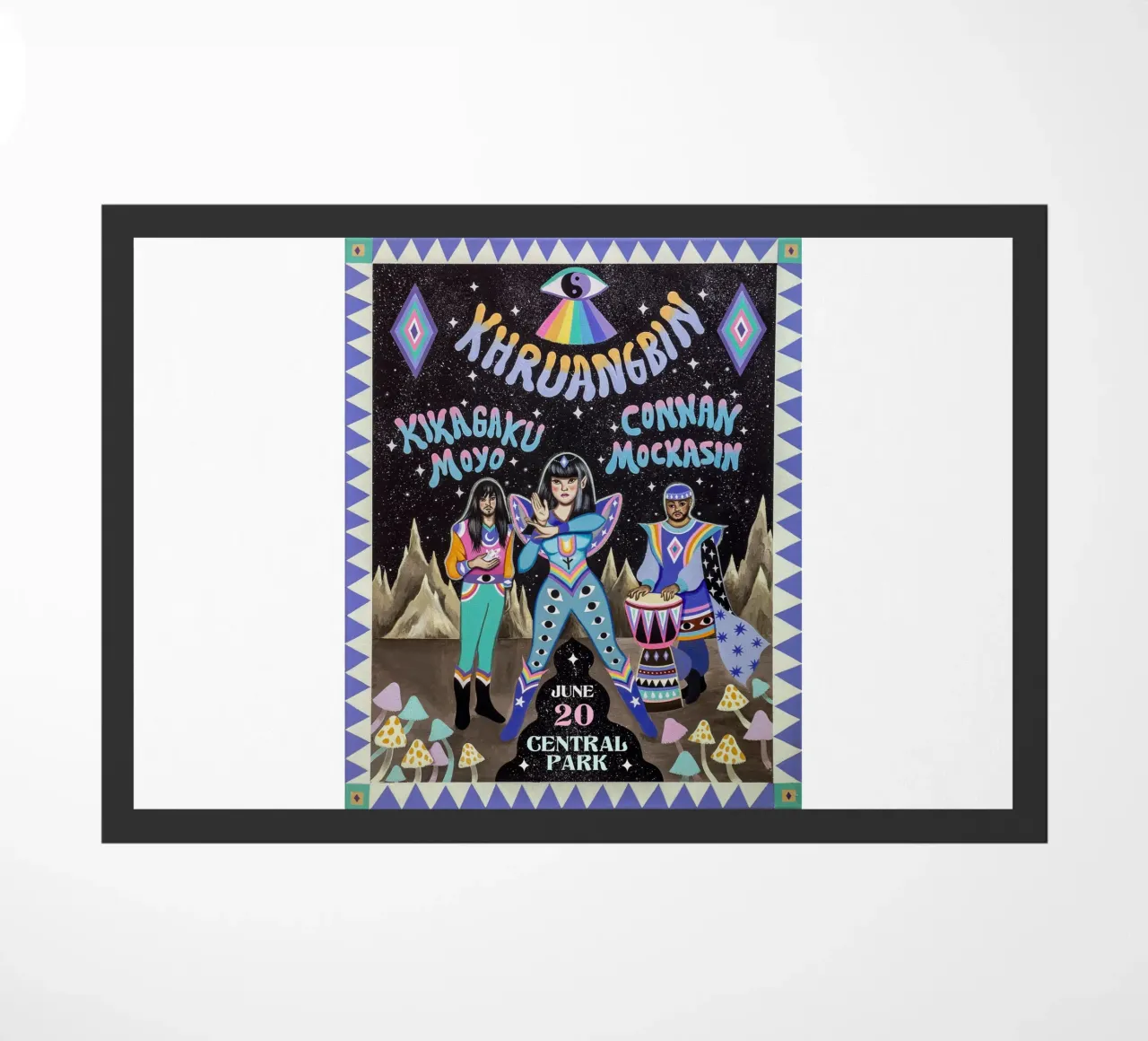 Poster degli Esploratori del Funk Globale zerbino da mamass