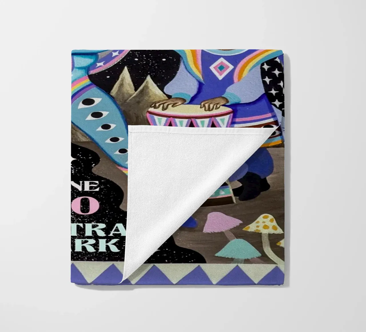 Poster degli Esploratori del Funk Globale telo mare da mamass