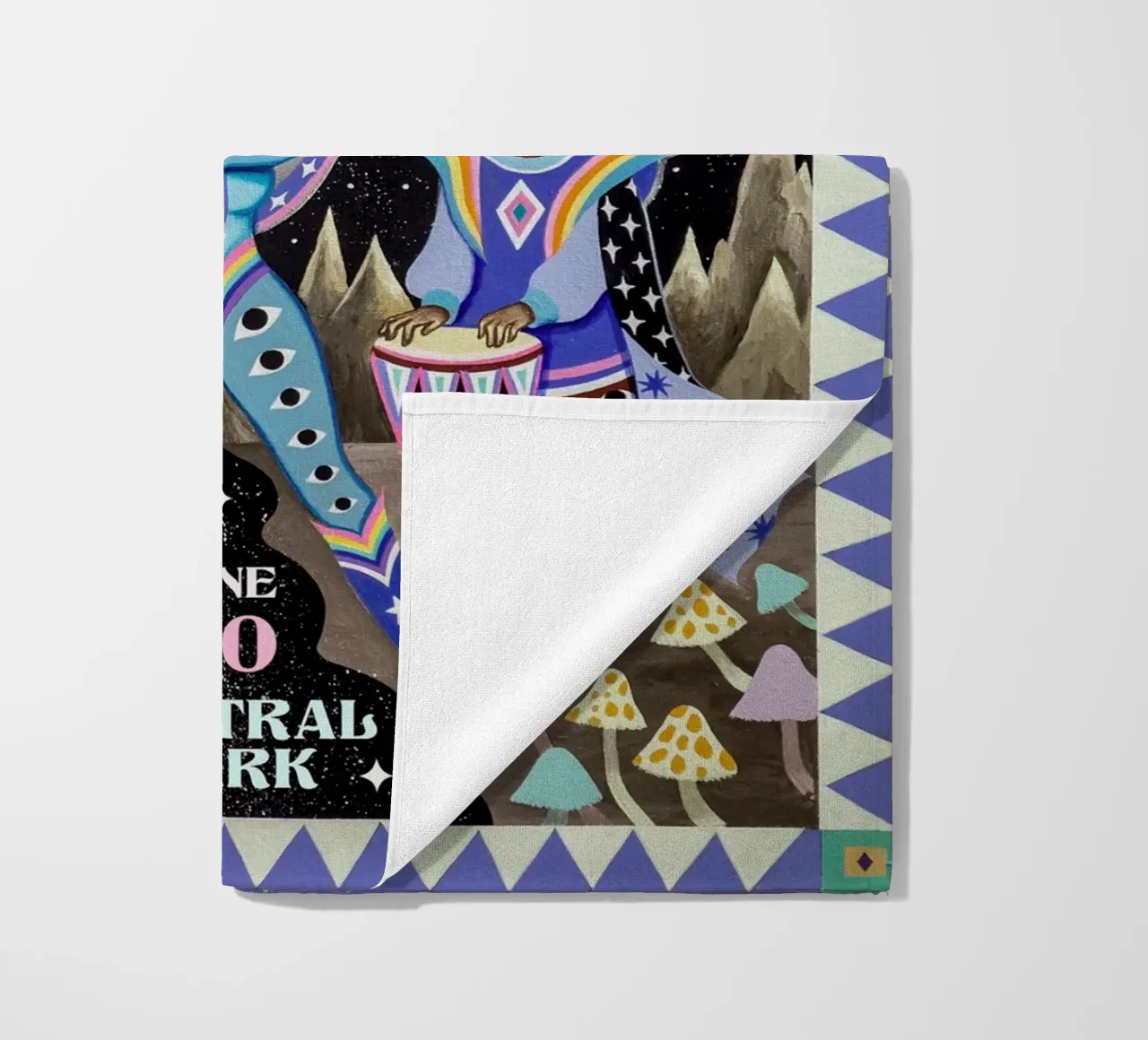 Poster degli Esploratori del Funk Globale telo mare da mamass