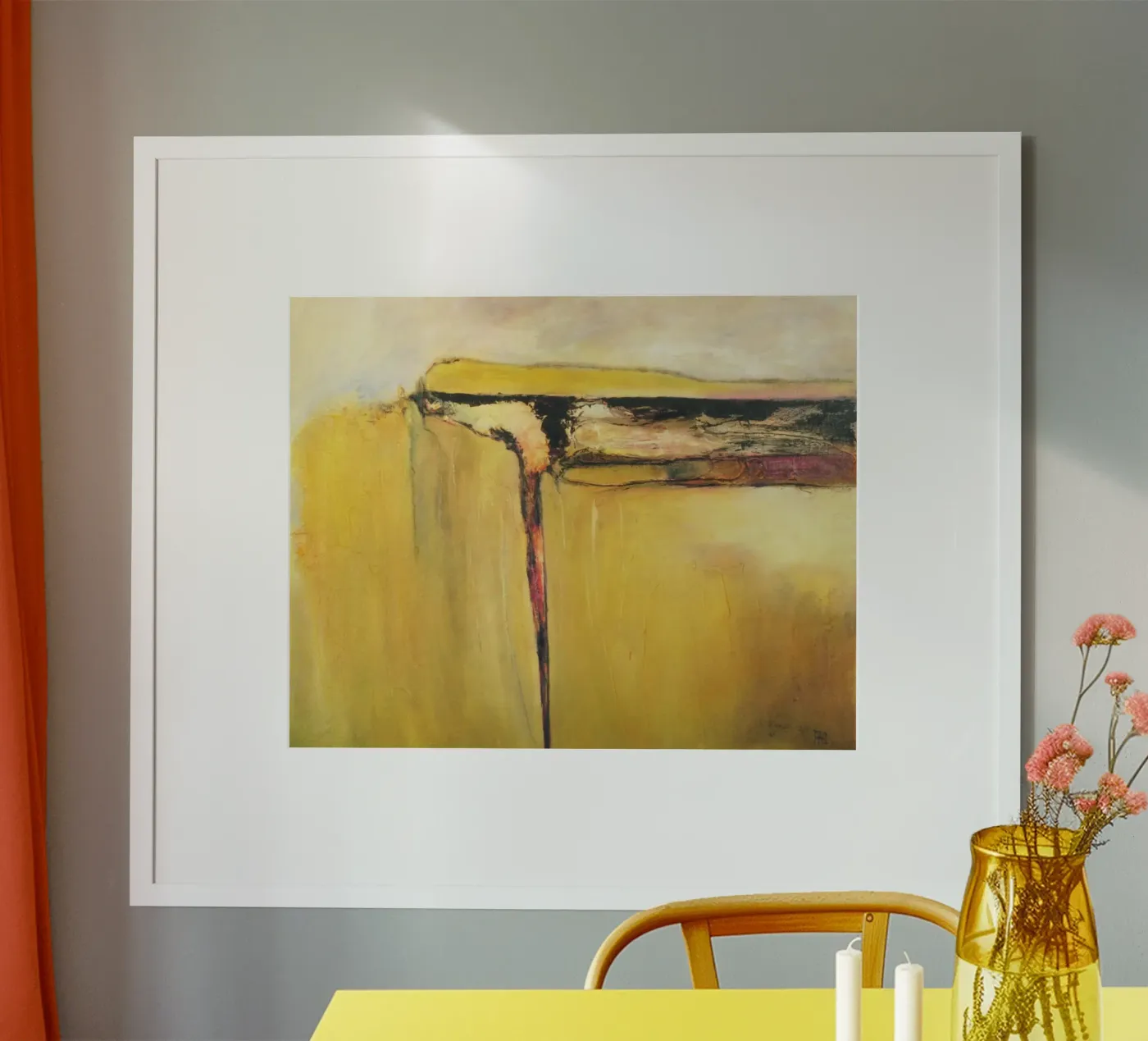 Giallo II poster da Anita Gewald