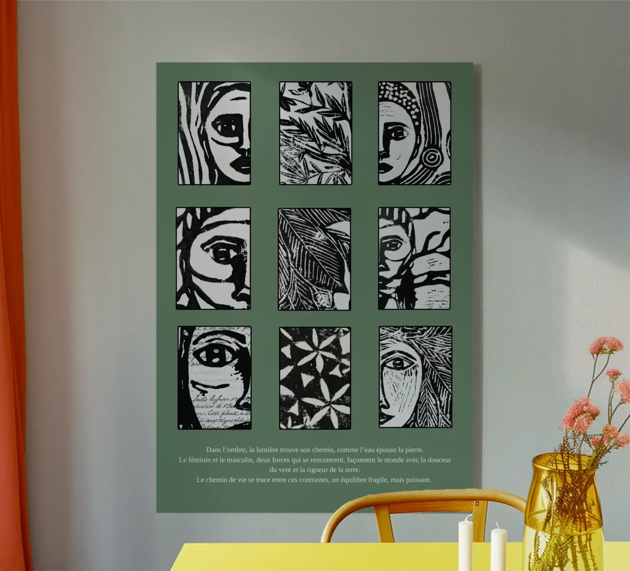 Luce nell'ombra plexiglass da apoplasticienne