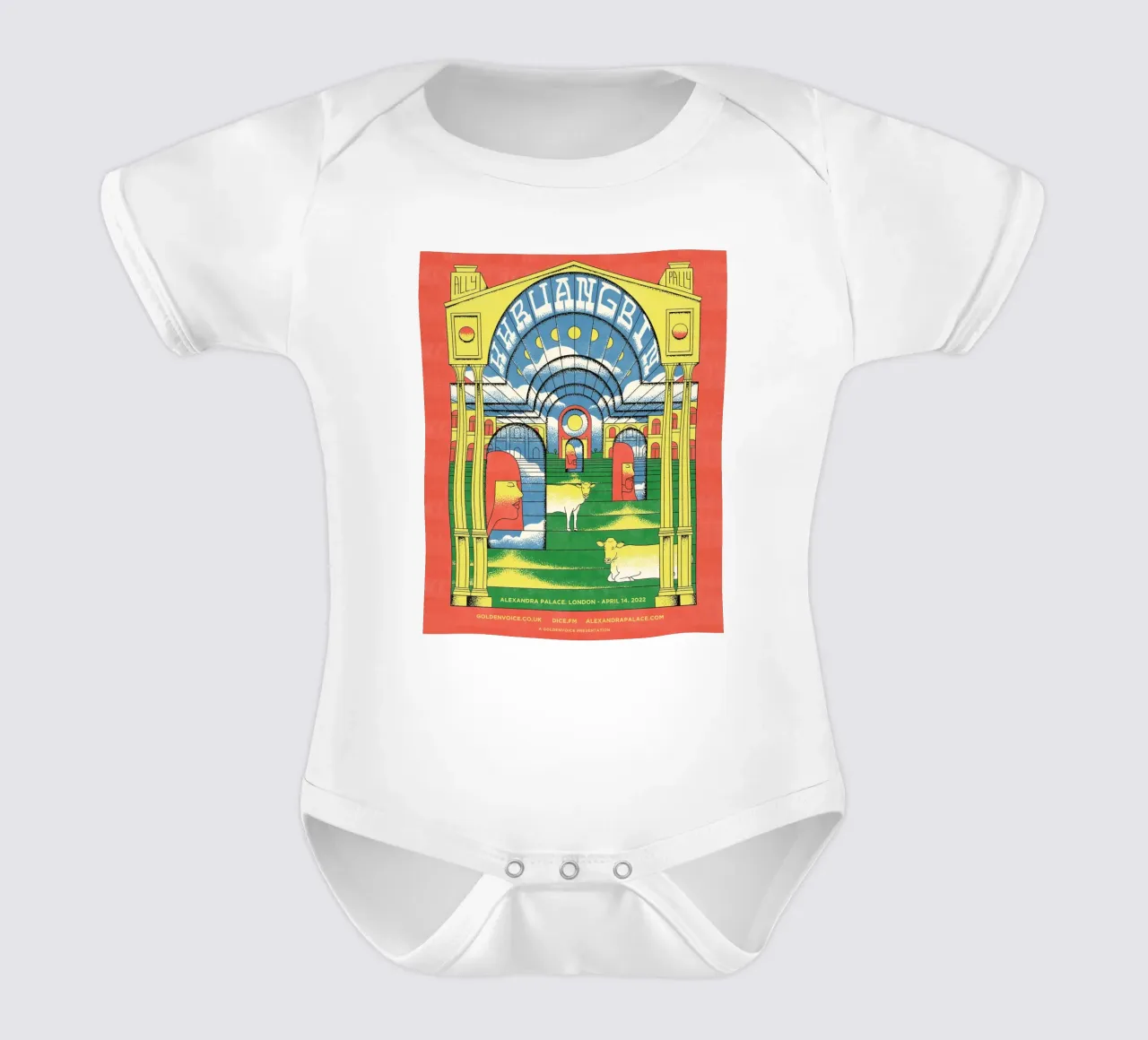 Verträumte Vibes, funkige Rhythmen Kurzarm Babybody von mamass