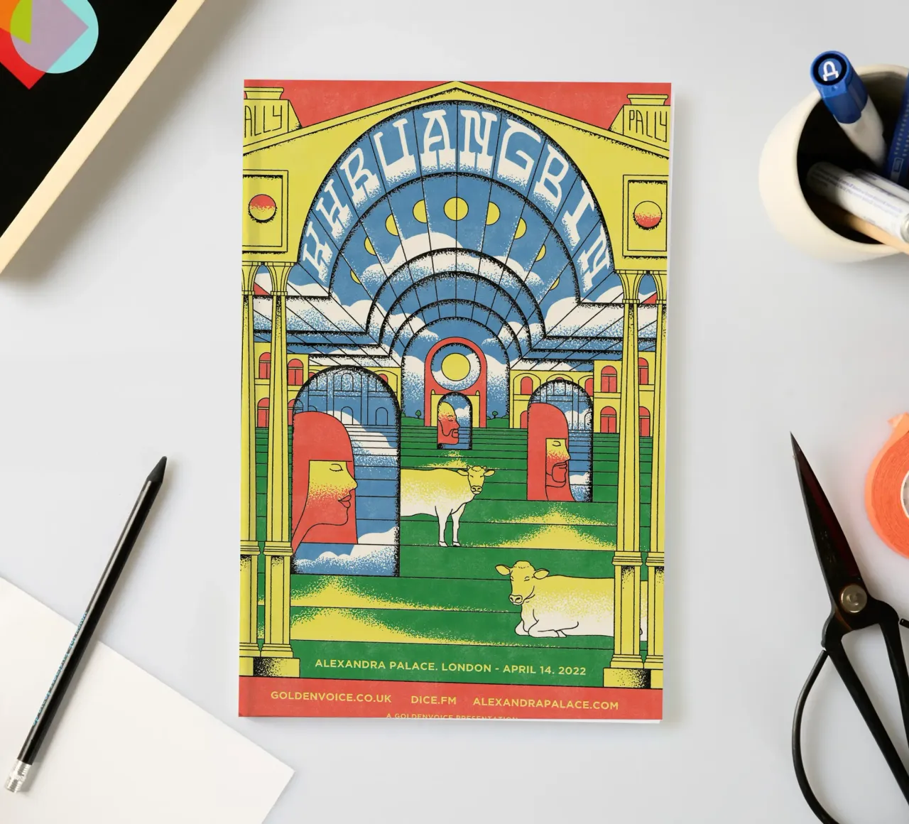 Dreamy Vibes, Funky Rhythms notebook by mamass