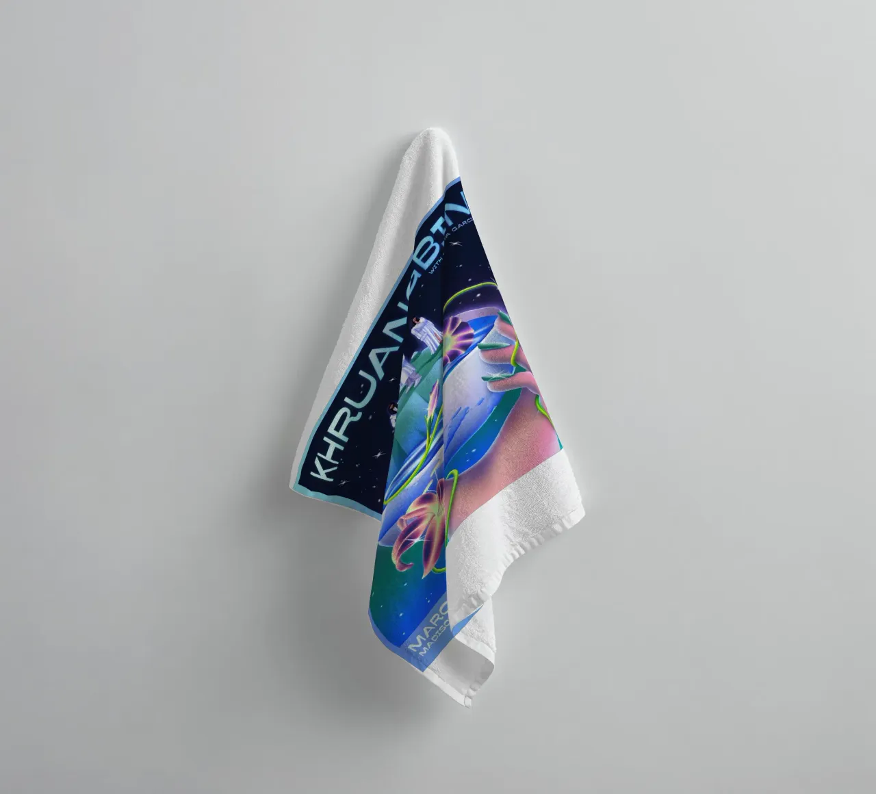 Music Without Borders towel by mamass