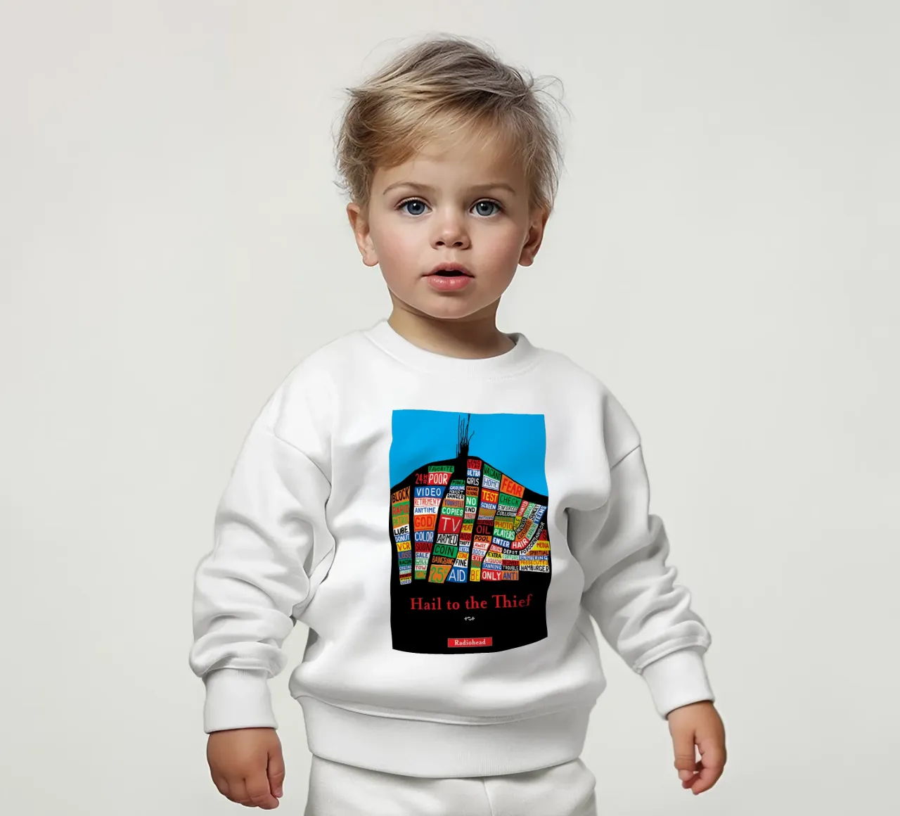 I Radiohead e il suono di una generazione felpa neonato da dumbbilget