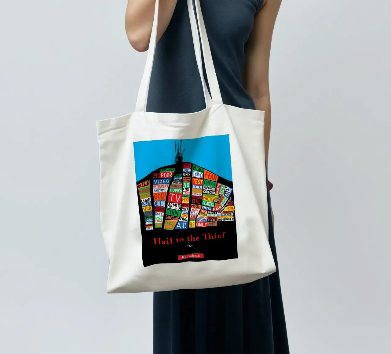 I Radiohead e il suono di una generazione borsa in juta da dumbbilget