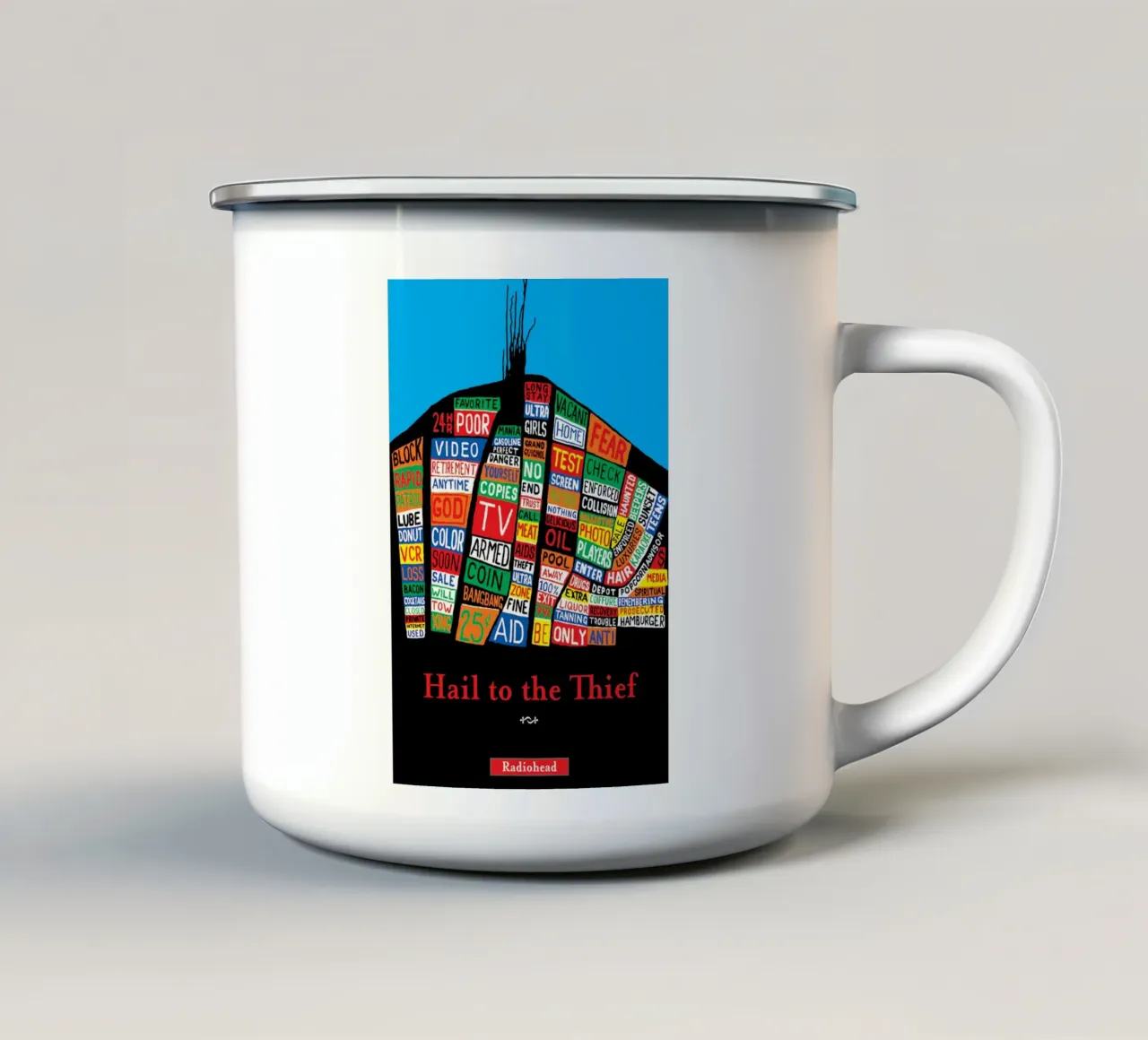 I Radiohead e il suono di una generazione tazza in smalto da dumbbilget