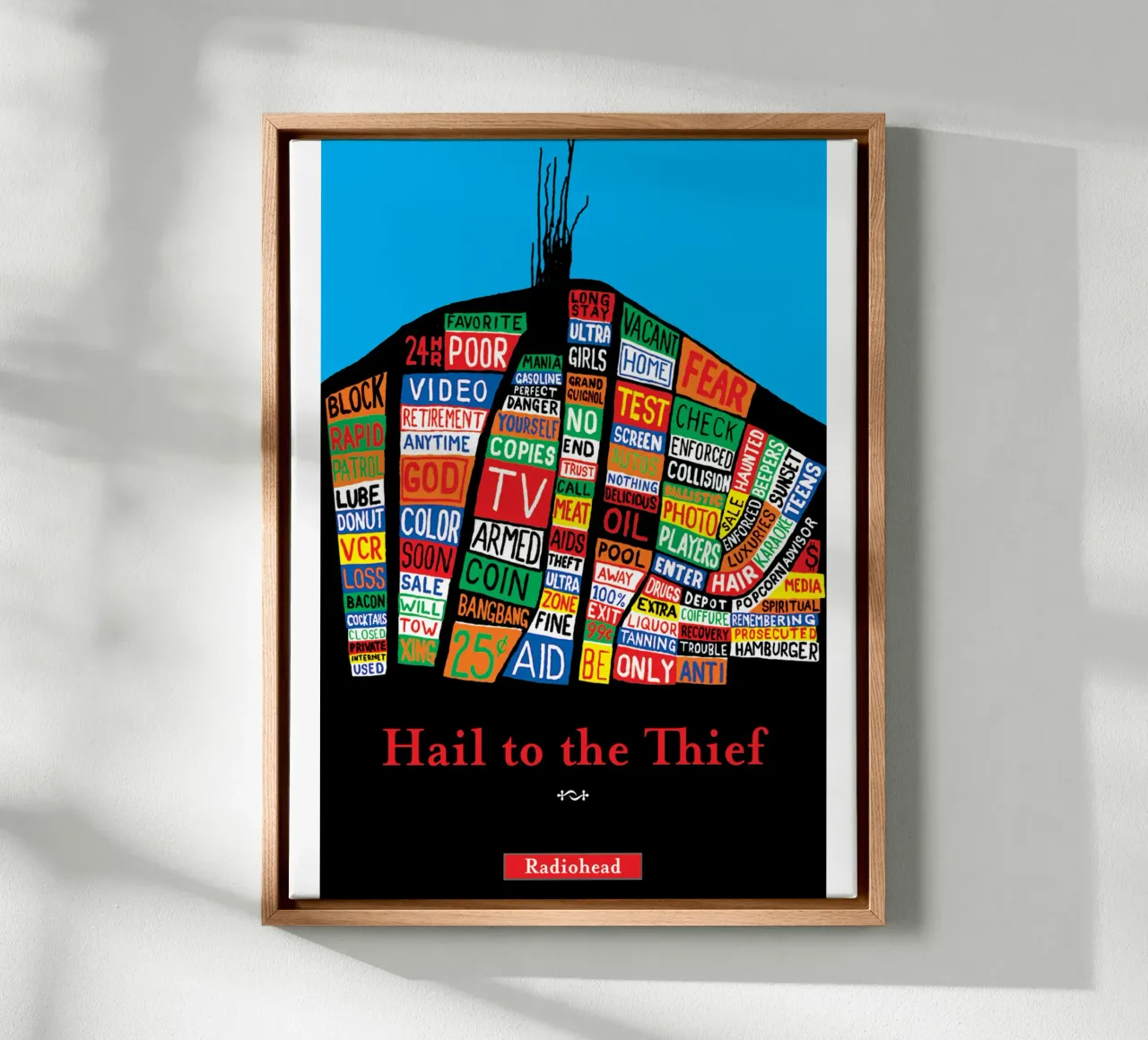 Radiohead and the Sound of a Generation canvas by dumbbilget