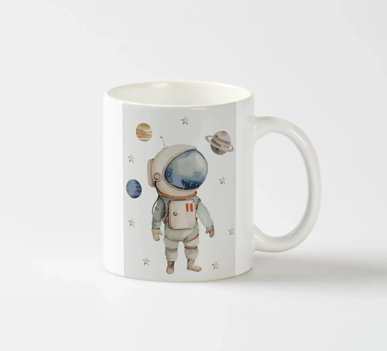 Astronauta nello spazio tazza in ceramica da apple crumble