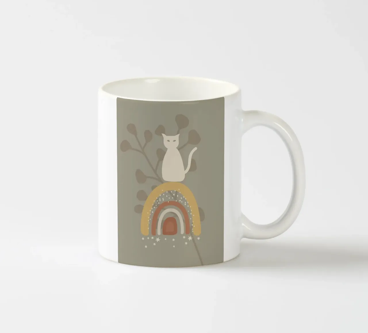 Flusso del gatto tazza in ceramica da apple crumble